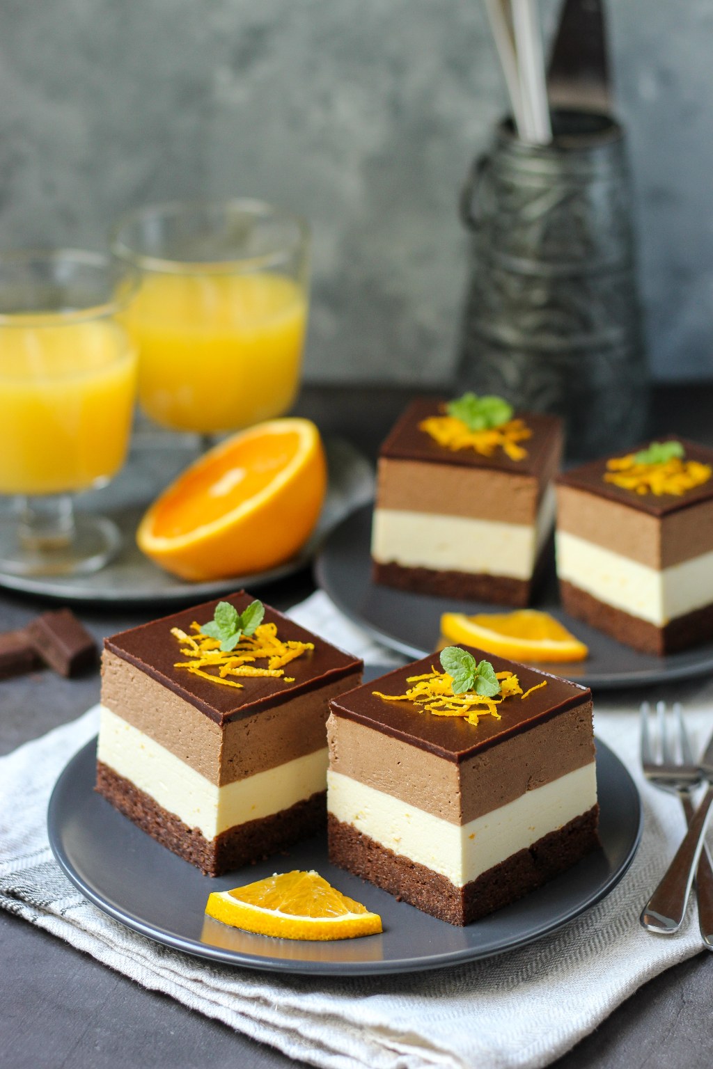 Kremaste čoko-narandža kocke (11×7.5in)